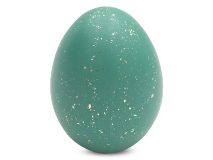 378243 velkonocna figurka vajicka v tmavotyrkysovej farbe