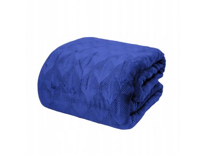 Elegantní deka CALMA modrá 1