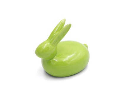 378324 velkonocna figurka zajacika v zelenej farbe