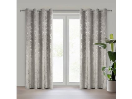 377379 zamatovy zaves raja na dekoracnych kolieskach 140 x 250 cm v ocelovosivej farbe