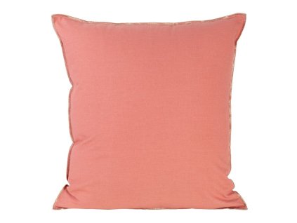 379506 dekoracna obliecka na vankus len4 vo svetloruzovej farbe 45 x 45 cm