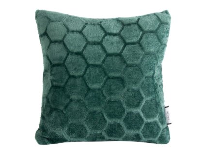 359597 dekoracna obliecka na vankus zoe2 v zelenej farbe 40 x 40 cm zips