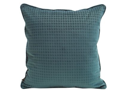 379689 zamatova obliecka na vankuc amelia 40x40cm tyrkysova