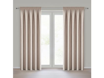 378054 zaves leya s prirodnou melanzovou vazbou 140 x 270 cm bezovy