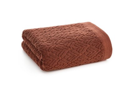Bavlněný ručník SCARLET - měkký a savý ručník v bordó barvě (Rozměr ručníku 30x50cm)