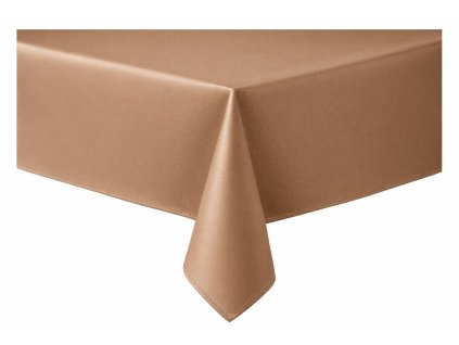 Teflonový ubrus na stůl Gold II světle hnědý