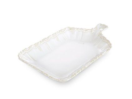 384355 dekorativna misa arleta 32x20 cm kremova