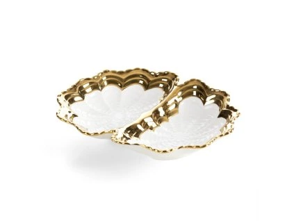 384361 dekorativna misa ester 20x15 cm biela