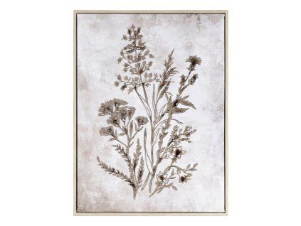 385882 obraz na platne v rame 45x60 cm bezovy