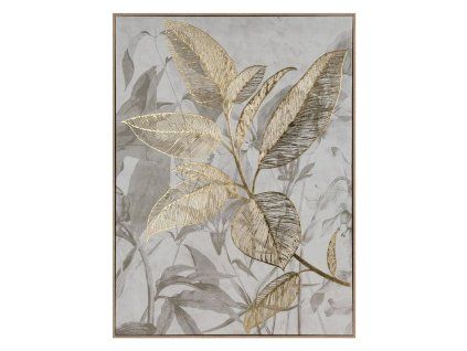 385888 obraz na platne v rame 60x80 cm bezovy