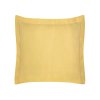 Povlak na polštář NOVA COLOUR 40x40cm+3cm hořčice žlutý