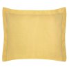 Povlak na polštář NOVA COLOUR 70x90cm+5cm hořčice žlutý