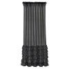 71878 2 zaclona s volanmi dolly 140x250cm cierna