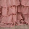 82855 5 zaclona s volanmi dolly 140x250cm ruzova