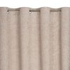 Sametový dekorační závěs s reliéfním vzorem OCTAVIA v béžové barvě