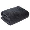 93046 1 zamatovy prehoz na postel sofia2 v ciernej farbe