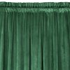 Sametový závěs ZUW-02 v tmavě zelené barvě