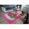 Dětský koberec KIDS - Růžový s Medvídkem