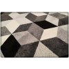 Moderní koberec SUMATRA - Černé kosočtverce