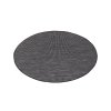 Šňůrkový kulatý koberec PALM B2778A černý 4