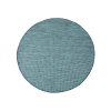 Šňůrkový kulatý koberec PALM B2778A modrý 1