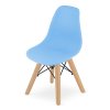 Dětská designová židle ENZO světle modrá