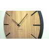 Moderní dřevěné hodiny EKO Wood art 30cm