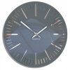 6685 3 moderne nastenne hodiny trim sive