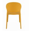 Plastová židle JUSTIN hořčicová