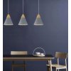 Retro stropní lampa Loft Scandi A bílá