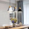 Retro stropní lampa Loft Scandi A bílá