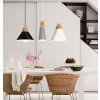 10864 8 retro stropna lampa loft scandi b biela