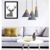 10861 12 retro stropna lampa loft scandi b cierna