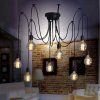 10174 3 retro stropna lampa spider 8