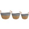 Sada přírodních košů BOHO STYLE YT21B-35