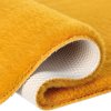 Kožešinový koupelnový kobereček Topia mats žlutý 4