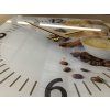 10537 8 sklenene hodiny na stenu colazione stvorcove