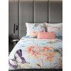 Přehoz na postel ARLETA s květinovým vzorem