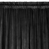 Sametový závěs MELANIE 140x270cm černý