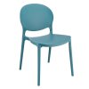 Plastová židle JUSTIN mořská