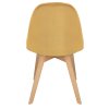 Sametová jídelní židle COLIN hořčicová5