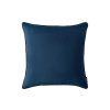 Sametové dekorační povlečení na polštář CHARMY - granátovomodrá