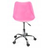Dětská židle IGER k psacímu stolu - růžová