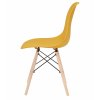 Designová židle ENZO L hořčicová