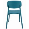 Plastová designová židle LARA mořská 7