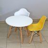 6442 1 detsky okruhly stol 60cm biely