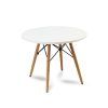 6442 detsky okruhly stol 60cm biely