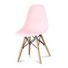 Designová židle ENZO růžová