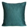 Dekorační povlak na polštář ARIEL1 v tmavě tyrkysové barvě