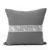 998802 1 dekorační povlak na polštář glamour 404 33 tmavě šedá